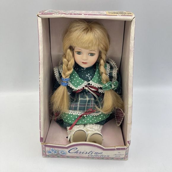 2000 Christina Collection By Christina Verdi Petite Porcelain Collectible Doll - Picture 9 of 14